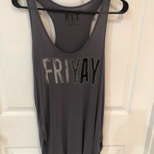“FRIYAY” tank top - size L